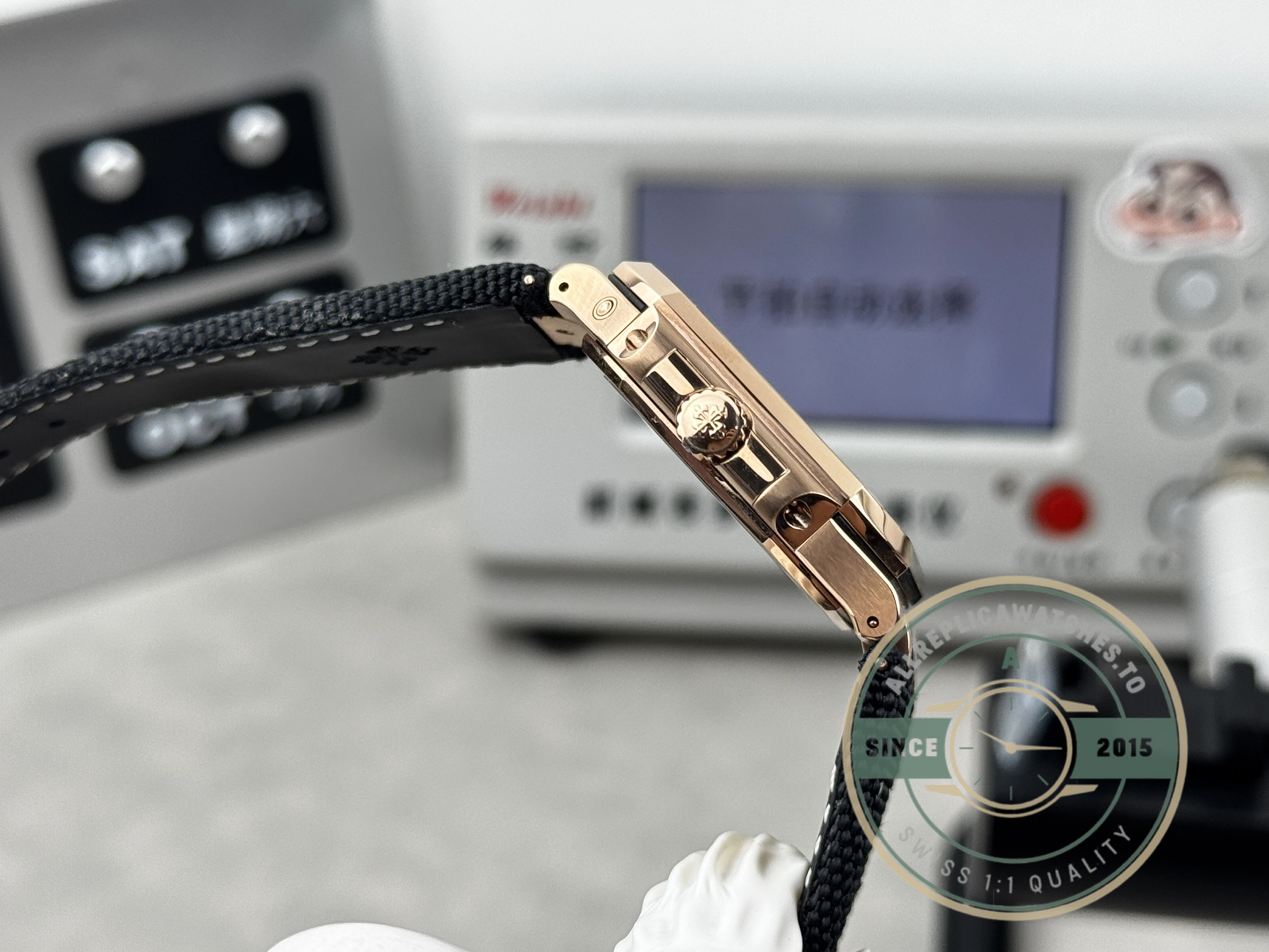 Replica Patek Philippe Cubitus 5822P-004 Black Dial - 1:1 Swiss Replica Watch