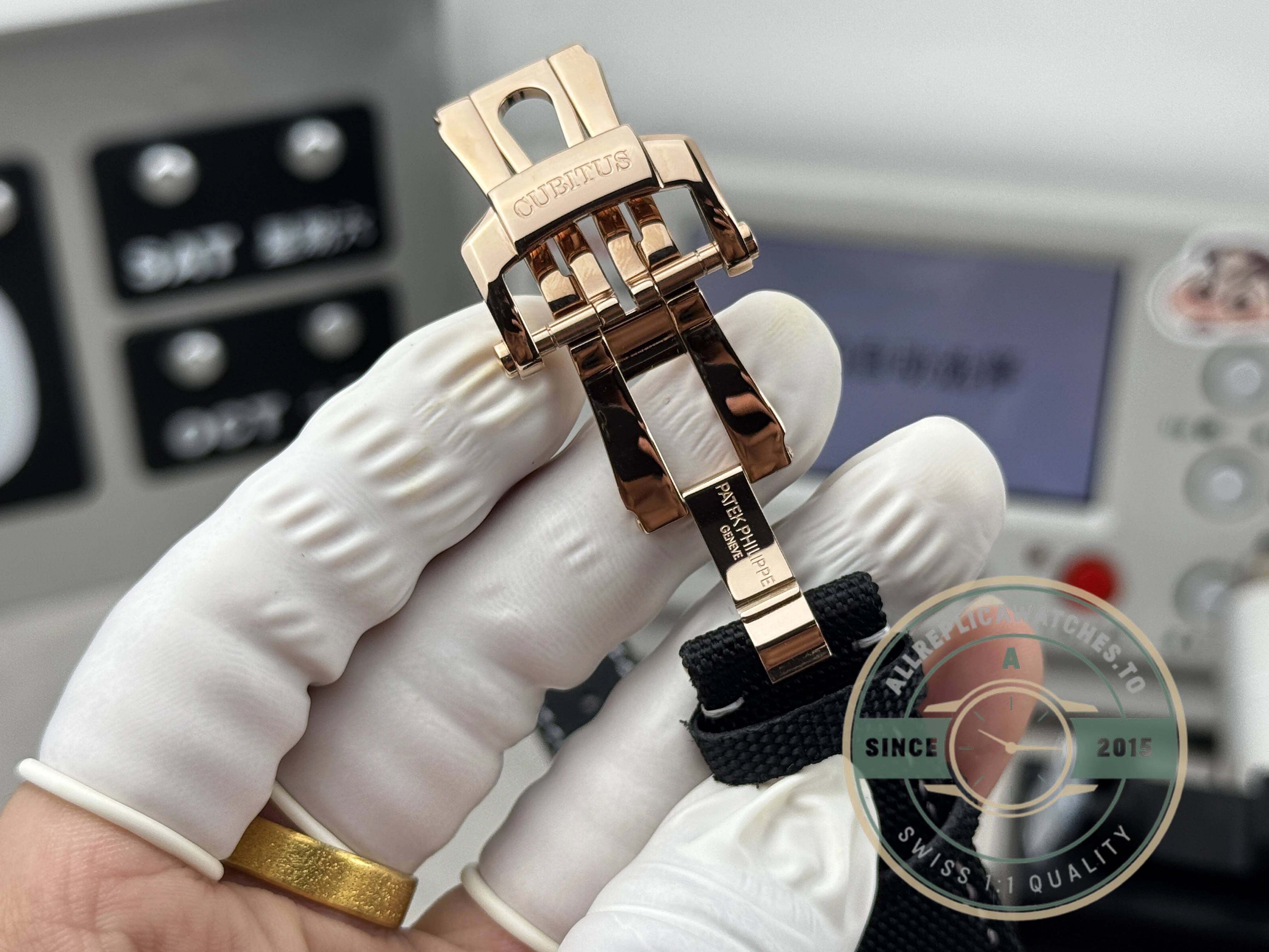 Replica Patek Philippe Cubitus 5822P-004 Black Dial - High-Grade Replica Watch