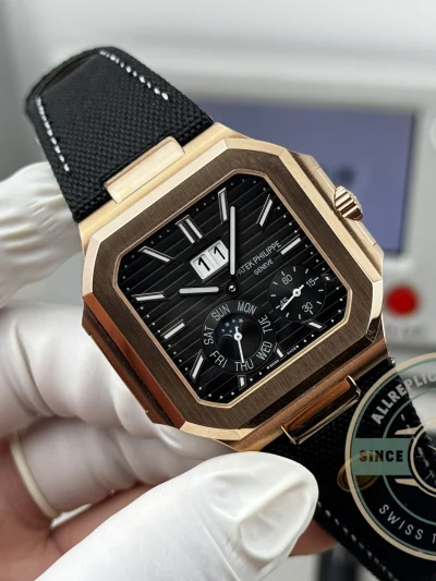 Replica Patek Philippe Cubitus 5822P-004 Black Dial - Premium Super Clone Watch