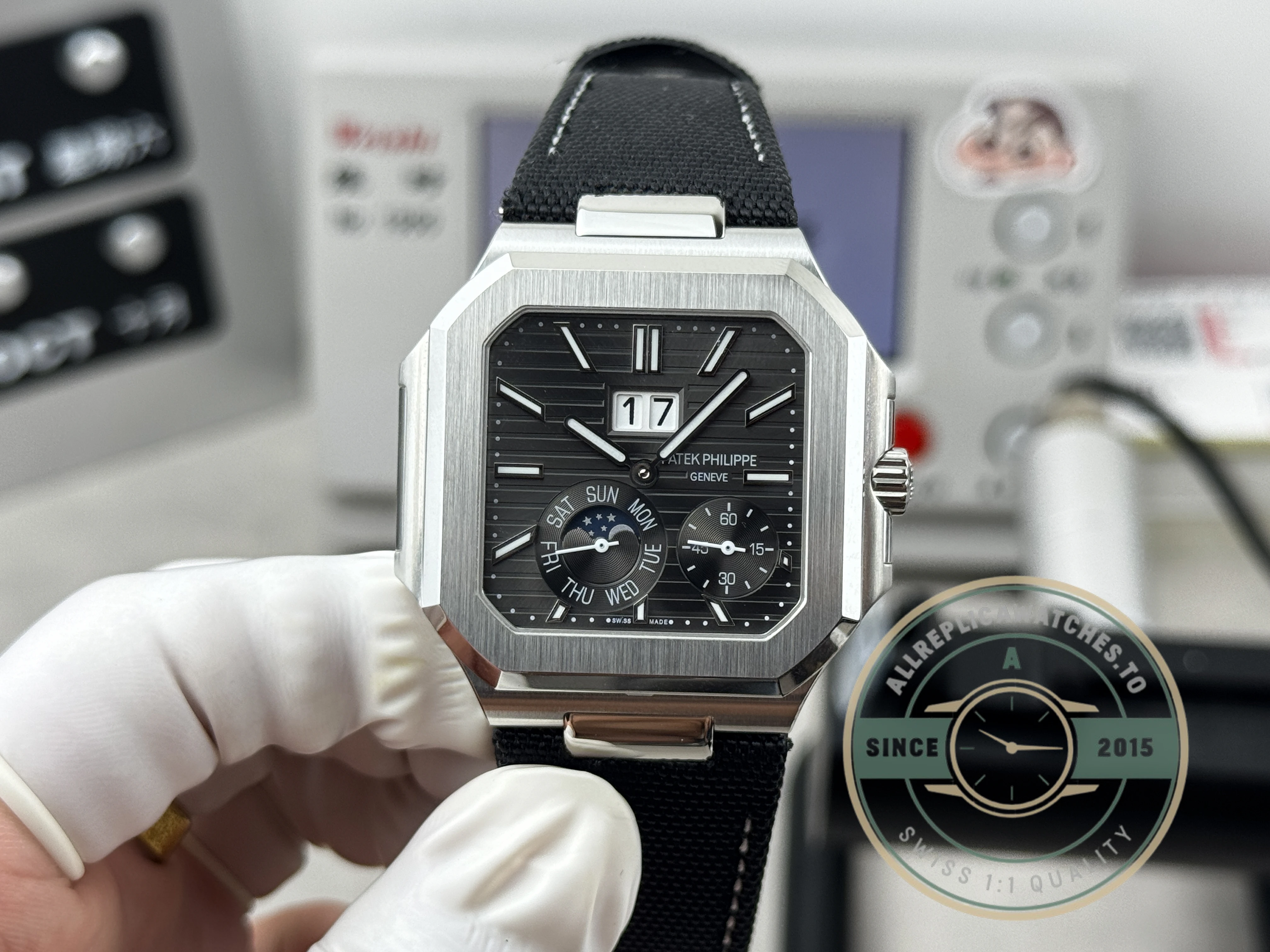 Replica Patek Philippe Cubitus 5822P-005 Grey Dial - Luxury Replica Watch