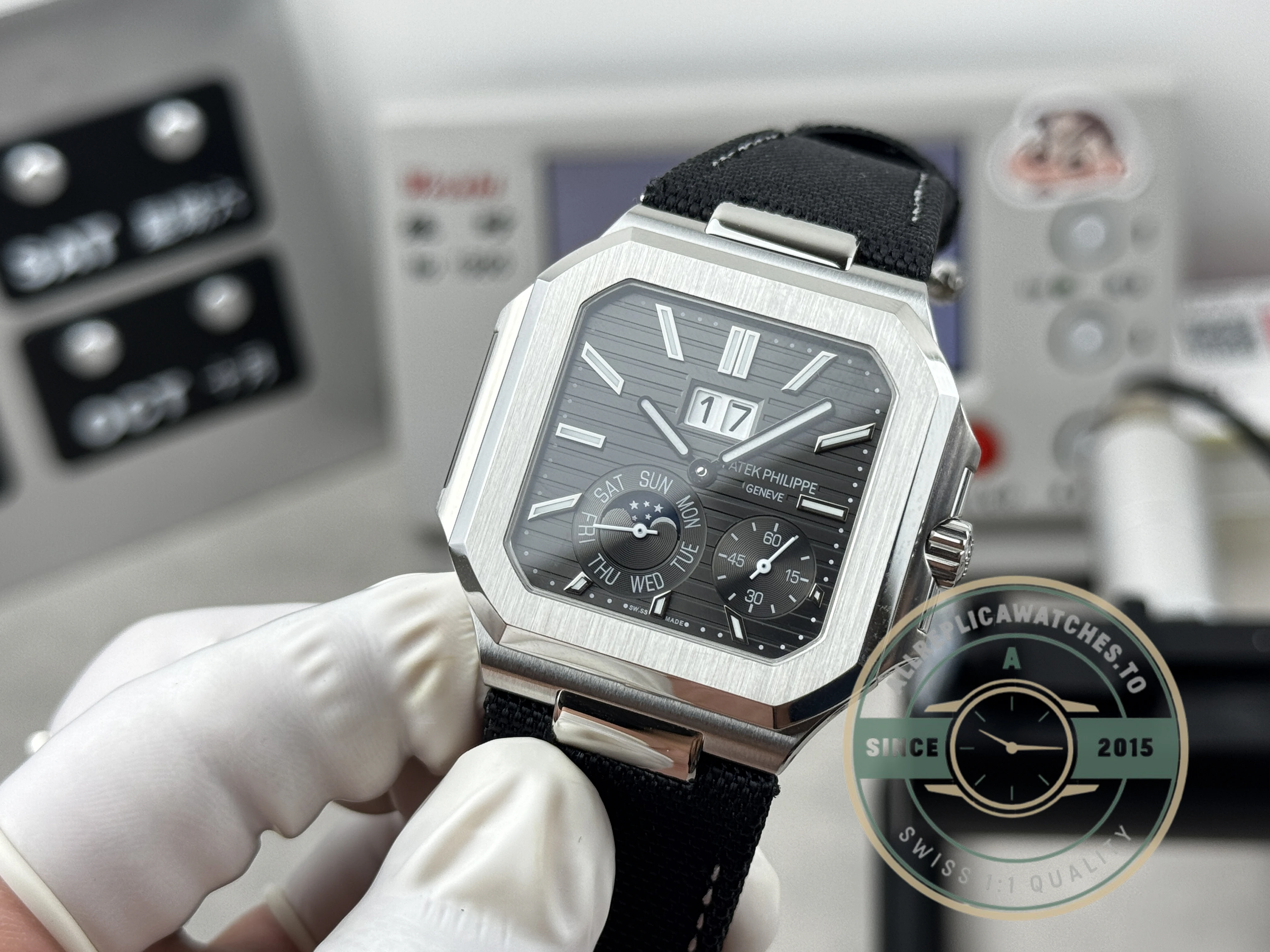 Replica Patek Philippe Cubitus 5822P-005 Grey Dial - Affordable Super Clone Watch