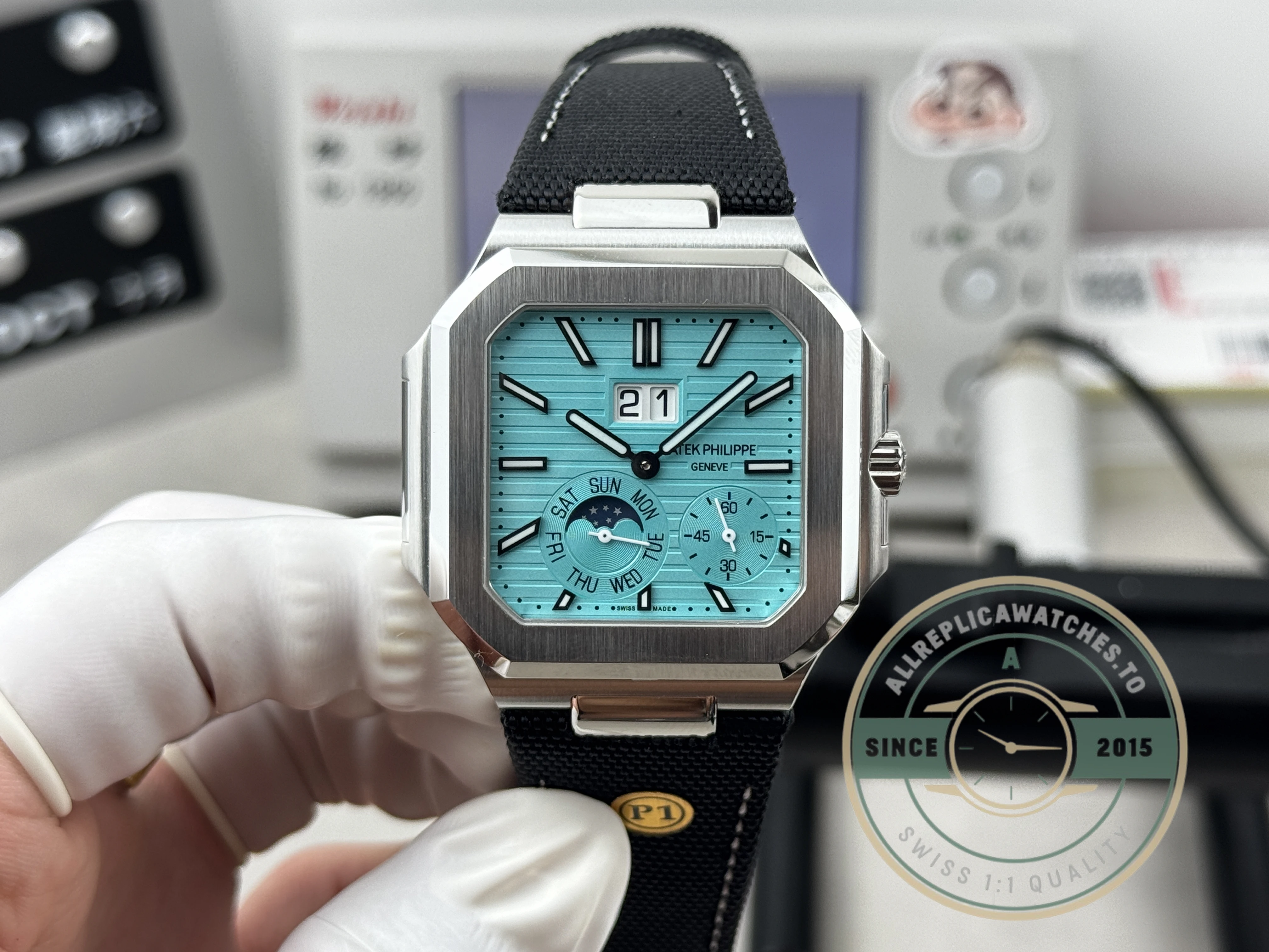 Replica Patek Philippe Cubitus 5822P-006 Tiffany Dial - Best Quality Replica Watch