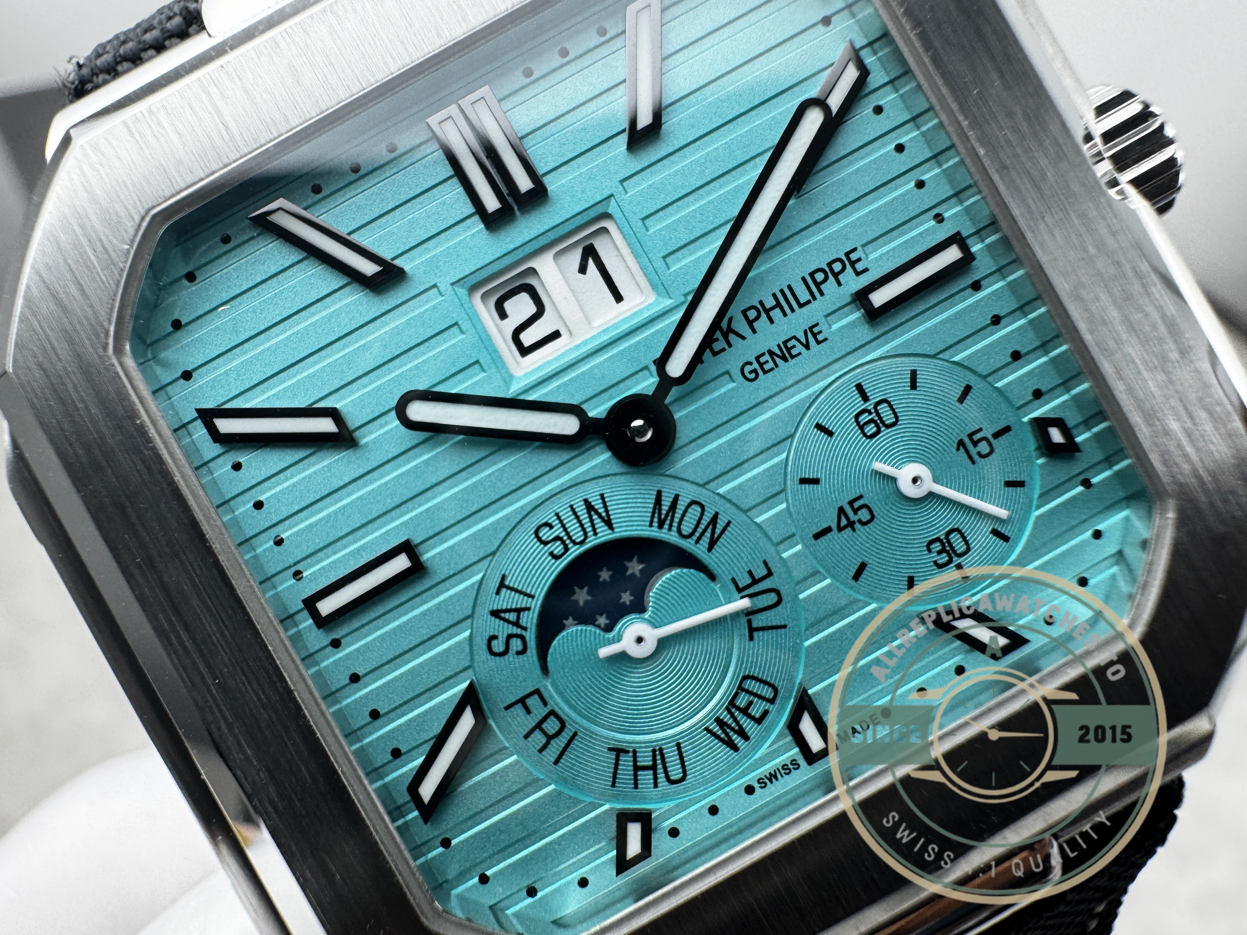 Replica Patek Philippe Cubitus 5822P-006 Tiffany Dial - 1:1 Swiss Replica Watch