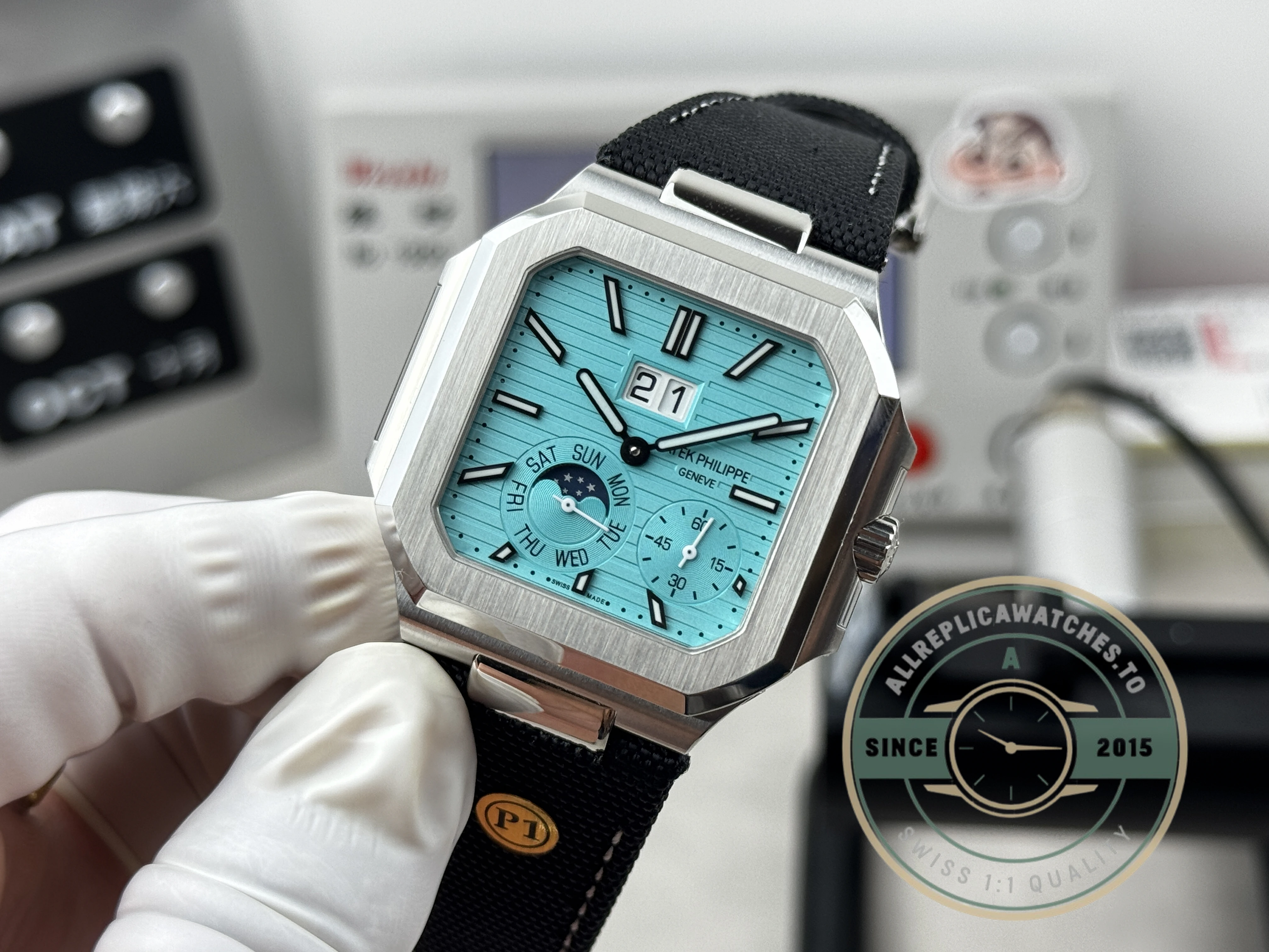 Replica Patek Philippe Cubitus 5822P-006 Tiffany Dial - Affordable Super Clone Watch