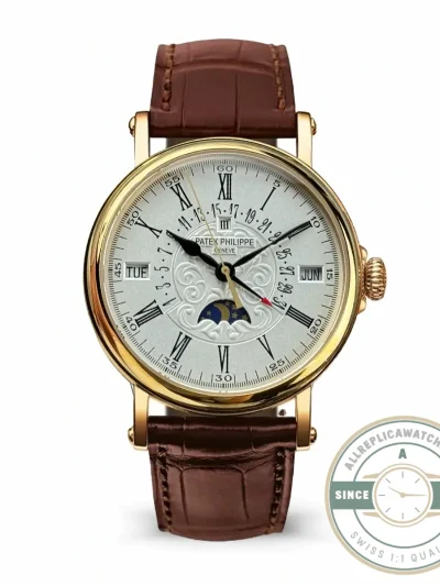 Replica Patek Philippe Grand Complication 5159 Yellow Gold Perpetual Calendar - Swiss-Made Clone Watch