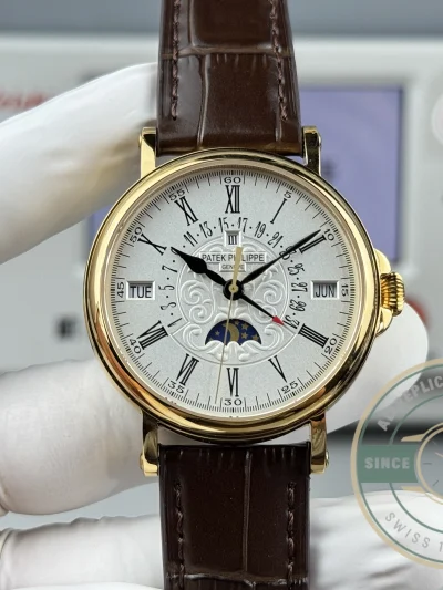 Replica Patek Philippe Grand Complication 5159 Yellow Gold Perpetual Calendar - Affordable Luxury Replica Timepiece