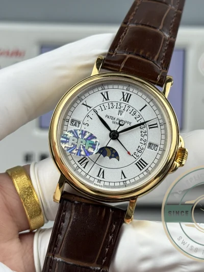 Replica Patek Philippe Grand Complication 5159 Yellow Gold Perpetual Calendar - Affordable Super Clone Watch