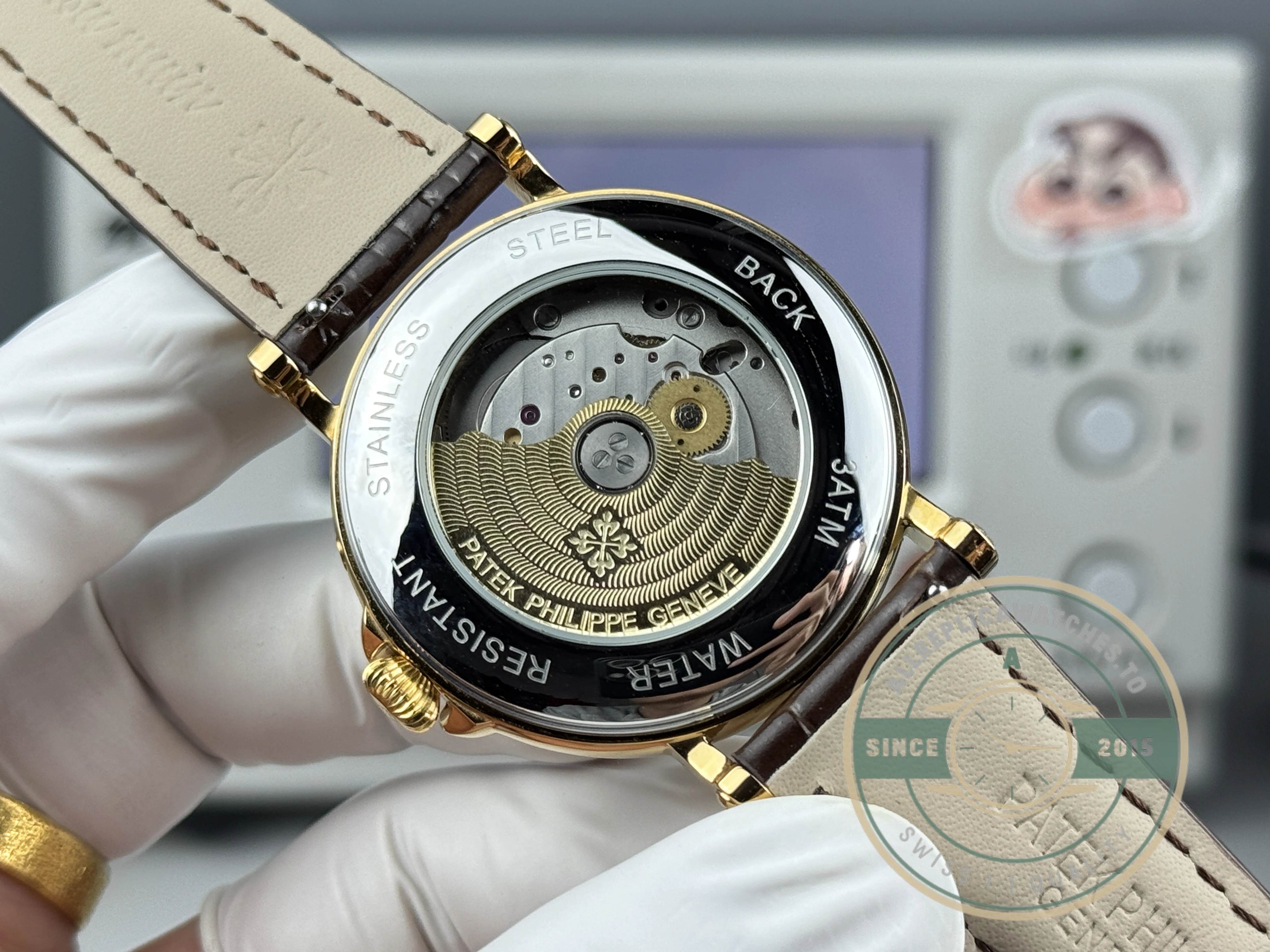 Replica Patek Philippe Grand Complication 5159 Yellow Gold Perpetual Calendar - High-Grade Replica Watch
