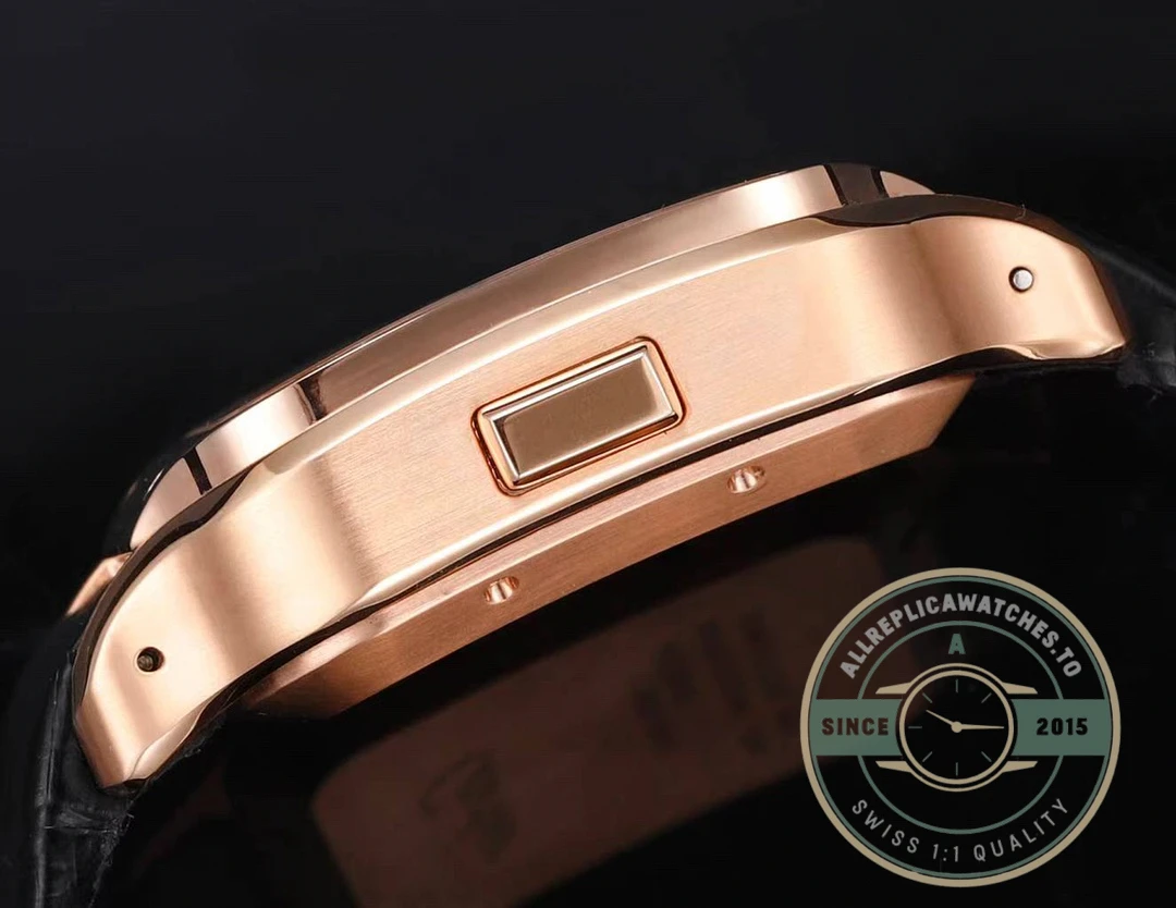 Replica Santos de Cartier 43.3mm Rose Gold WGSA0017 - Luxury Replica Watch