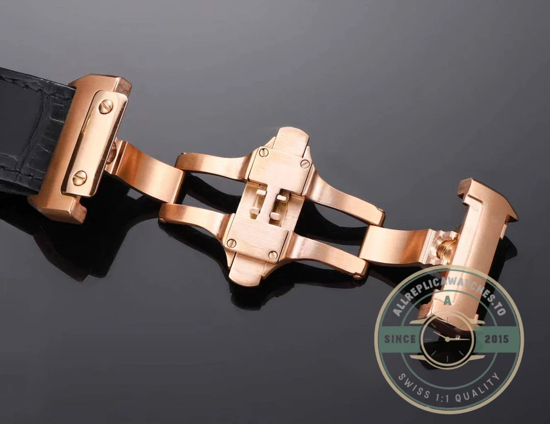 Replica Santos de Cartier 43.3mm Rose Gold WGSA0017 - High-Grade Replica Watch