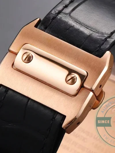 Replica Santos de Cartier 43.3mm Rose Gold WGSA0017 - Premium Super Clone Watch