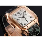 Replica Santos de Cartier 43.3mm Rose Gold WGSA0017 - High-Grade Replica Watch