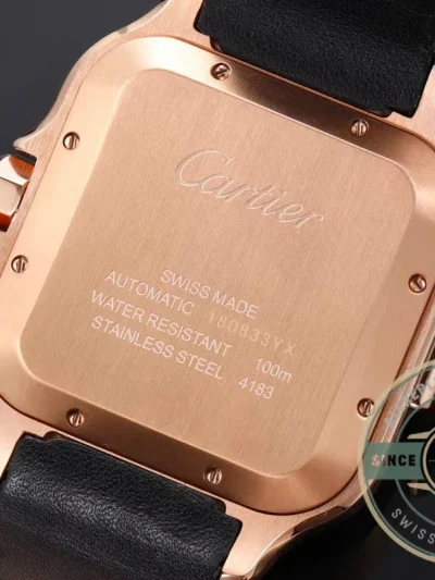 Replica Santos de Cartier 43.3mm Rose Gold WGSA0017 - High-Grade Replica Watch