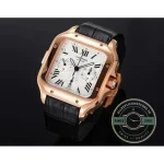 Replica Santos de Cartier 43.3mm Rose Gold WGSA0017 - Affordable Luxury Replica Timepiece
