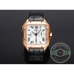 Replica Santos de Cartier 43.3mm Rose Gold WGSA0017 - Top-Tier Swiss Replica Watch