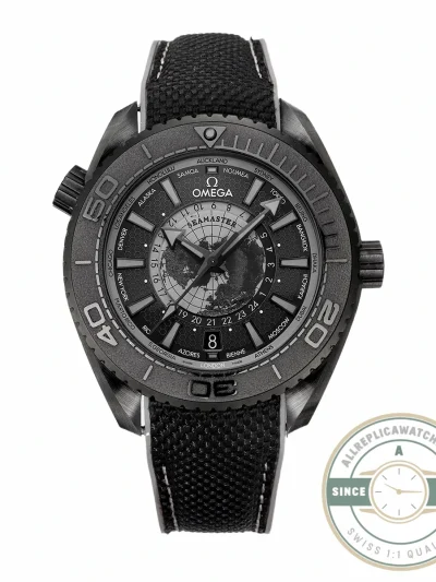 Replica Seamaster PLANET OCEAN 600M 45.5mm Black Ceramic 215.92.46.22.01.007 - Budget Luxury Replica Watch