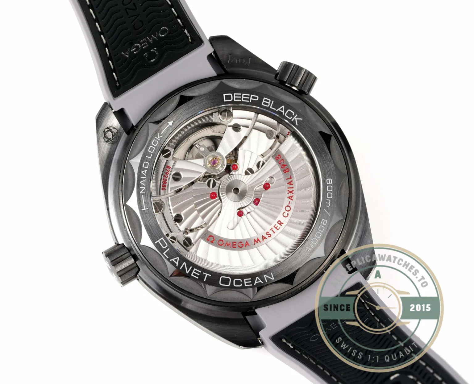 Replica Seamaster PLANET OCEAN 600M 45.5mm Black Ceramic 215.92.46.22.01.007 - 1:1 Swiss Replica Watch