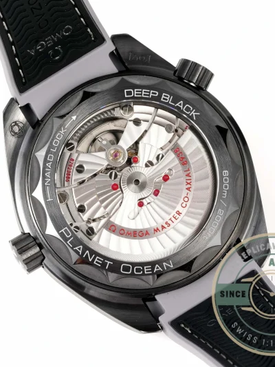 Replica Seamaster PLANET OCEAN 600M 45.5mm Black Ceramic 215.92.46.22.01.007 - 1:1 Swiss Replica Watch