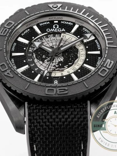 Replica Seamaster PLANET OCEAN 600M 45.5mm Black Ceramic 215.92.46.22.01.007 - Affordable Super Clone Watch