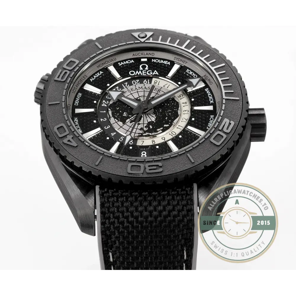 Superclone Omega Planet Ocean VS8900 automatic with a silicon balance spring and 48-hour reserve