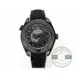 Clone Omega Planet Ocean black ceramic surface, harder than steel and resistant to daily scratches
