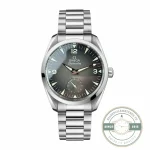 Superclone Omega Seamaster Railmaster 235.12.38.20.13.001 with vertically brushed grey dial