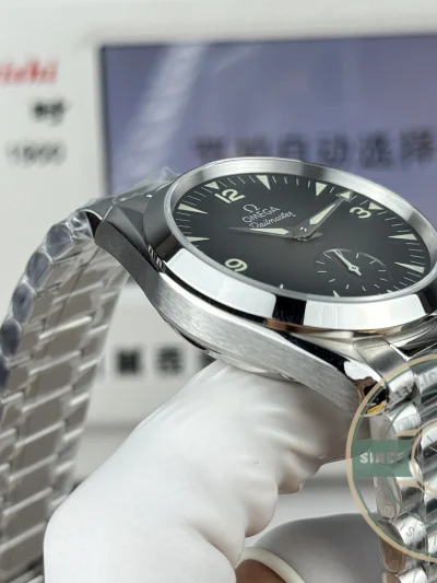 Replica Seamaster Railmaster 38mm 235.12.38.20.13.001 Grey Dial - Premium Super Clone Watch