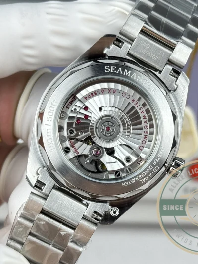 Replica Seamaster Railmaster 38mm 235.16.38.20.13.004 Brown Dial - Best Quality Replica Watch
