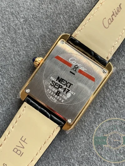 Replica Tank Cartier Solo Yellow Gold W1018855 - Premium Super Clone Watch