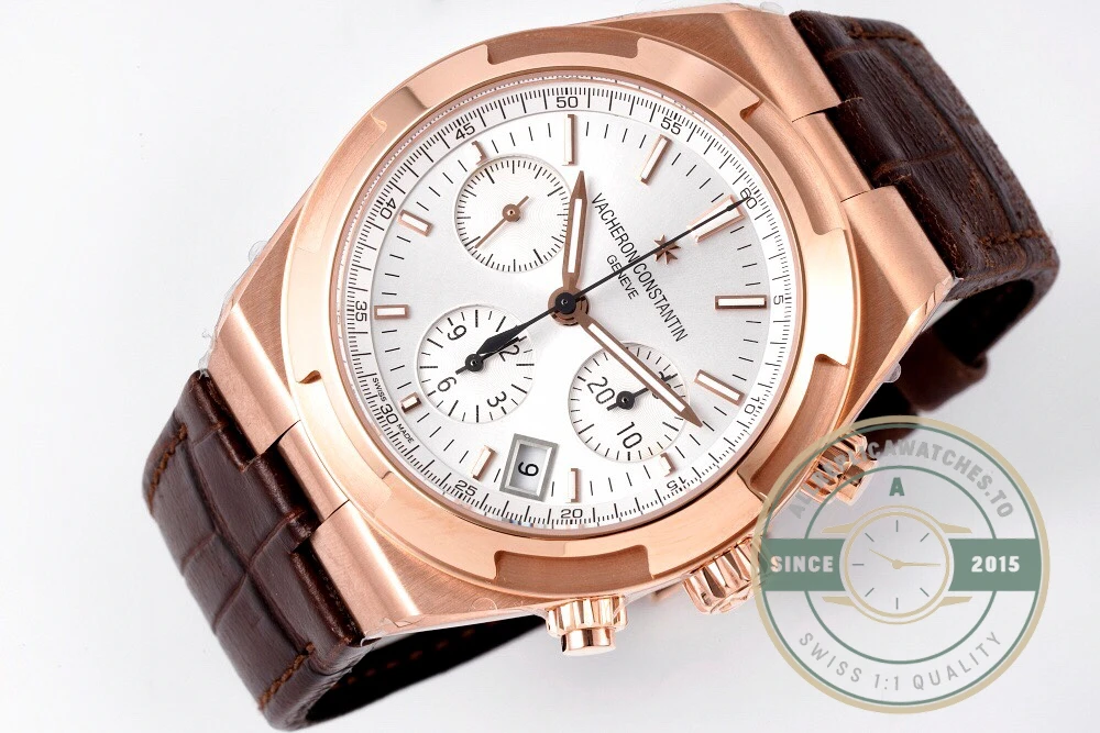 Replica Vacheron Constantin Overseas 42mm Rose Gold 5500V000R-B074 - Best Quality Replica Watch