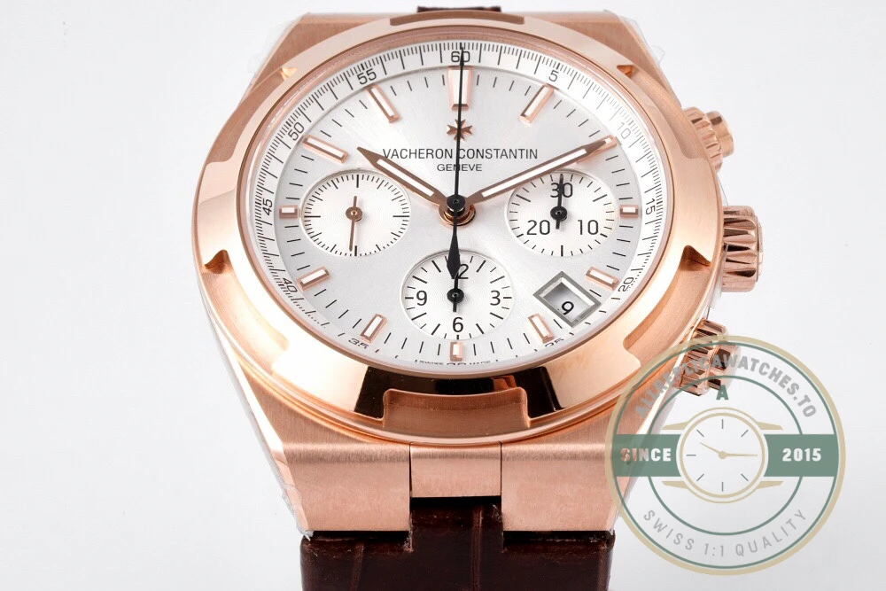 Replica Vacheron Constantin Overseas 42mm Rose Gold 5500V000R-B074 - High-Grade Replica Watch