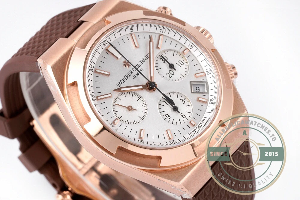 Replica Vacheron Constantin Overseas 42mm Rose Gold 5500V000R-B074 - High-Grade Replica Watch