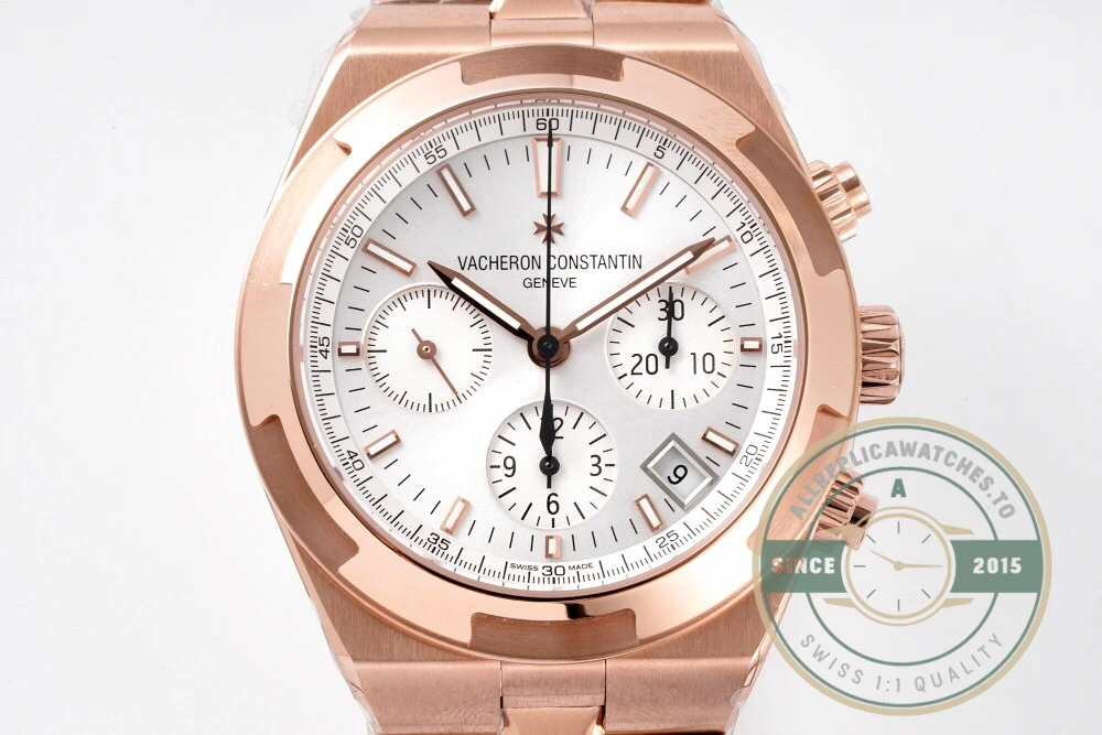 Replica Vacheron Constantin Overseas 42mm Rose Gold 5500V000R-B074 - Best Quality Replica Watch