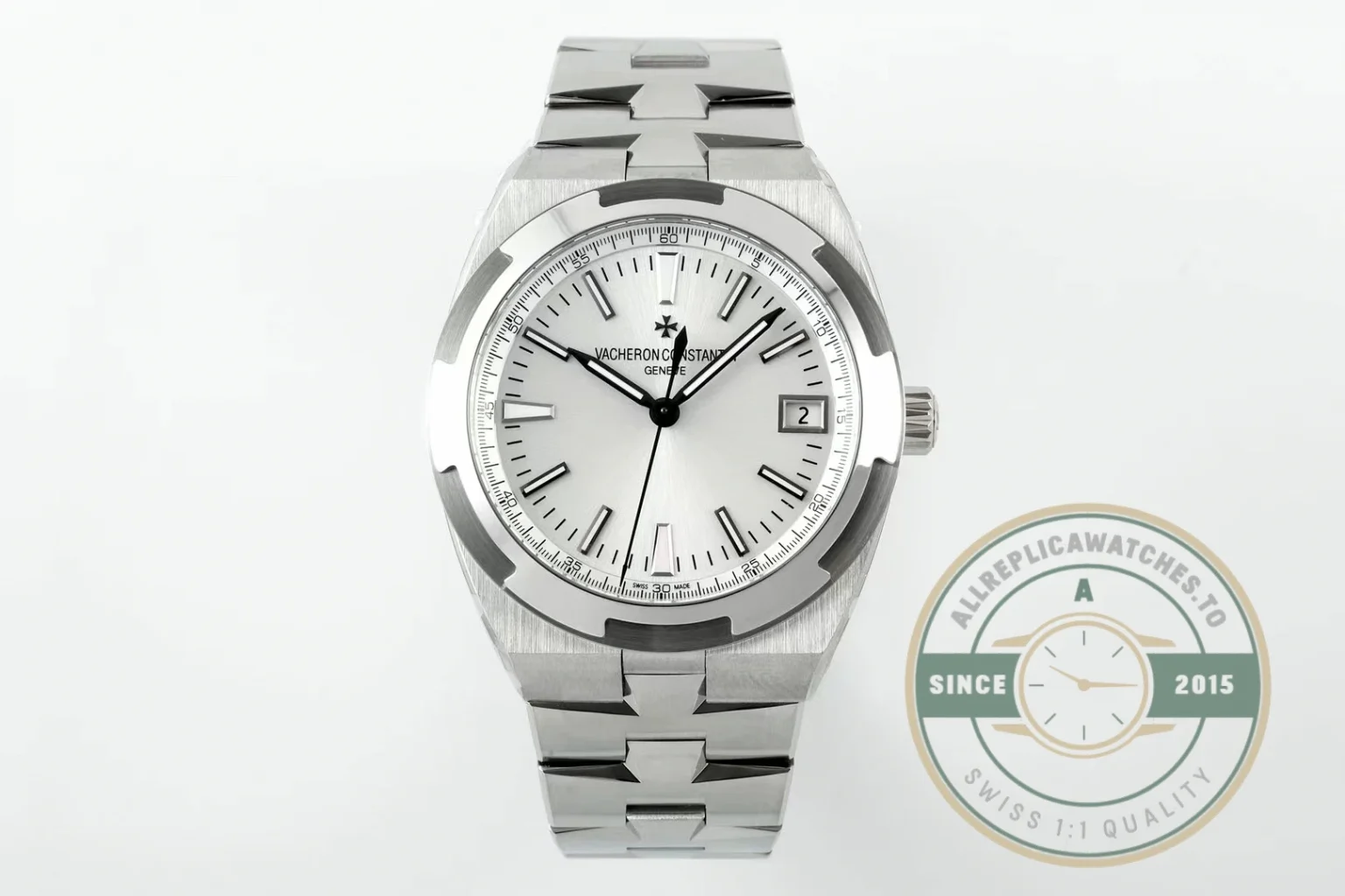 Replica Vacheron Constantin Overseas 4500V110A-B126 Silver - Budget Luxury Replica Watch