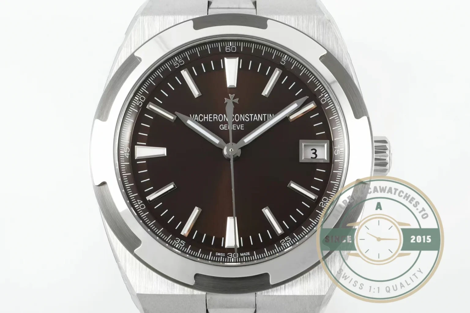 Replica Vacheron Constantin Overseas 4500V110A-B146 Brown Dial - Swiss Movement Replica Watch