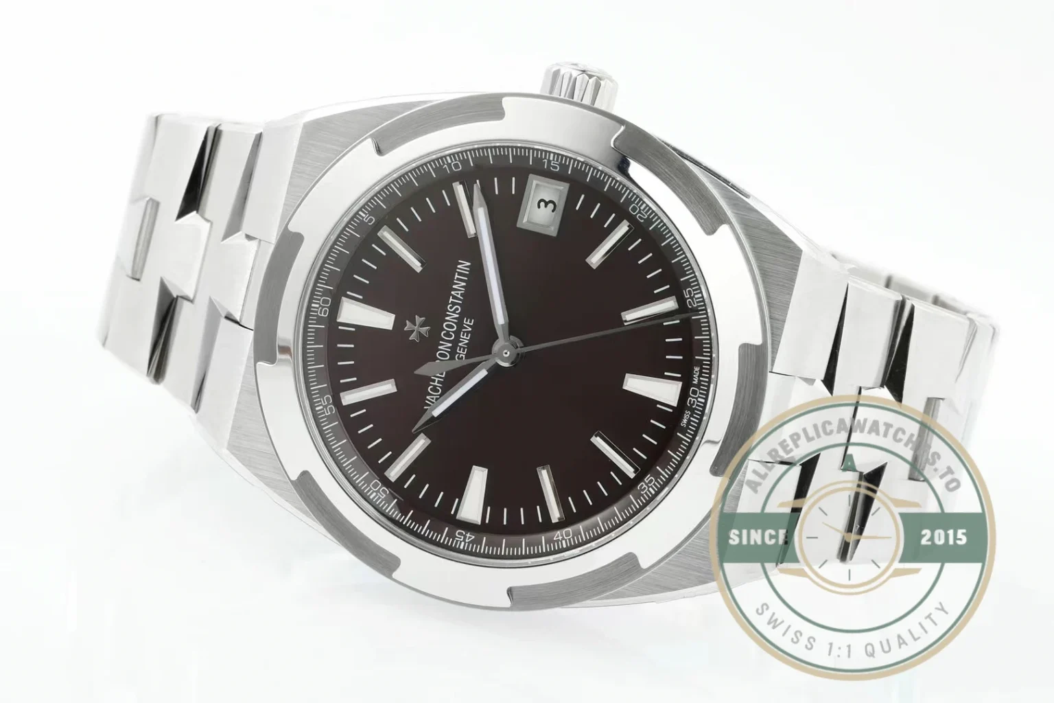 Replica Vacheron Constantin Overseas 4500V110A-B146 Brown Dial - Premium Super Clone Watch