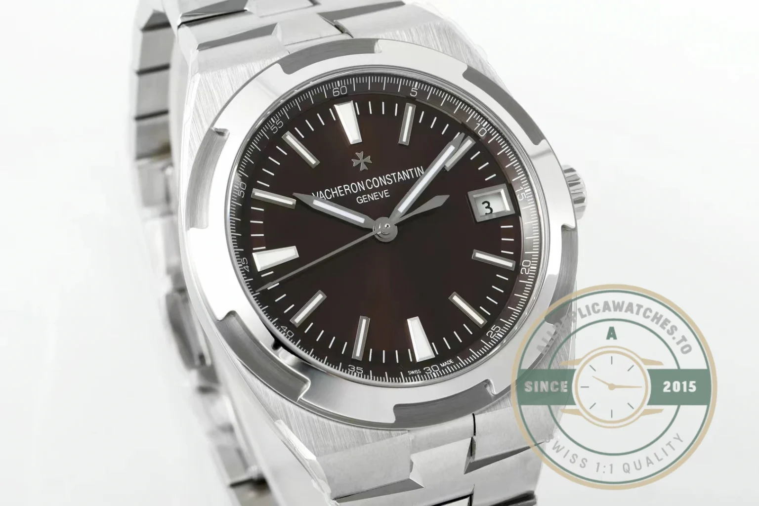 Replica Vacheron Constantin Overseas 4500V110A-B146 Brown Dial - Luxury Replica Watch