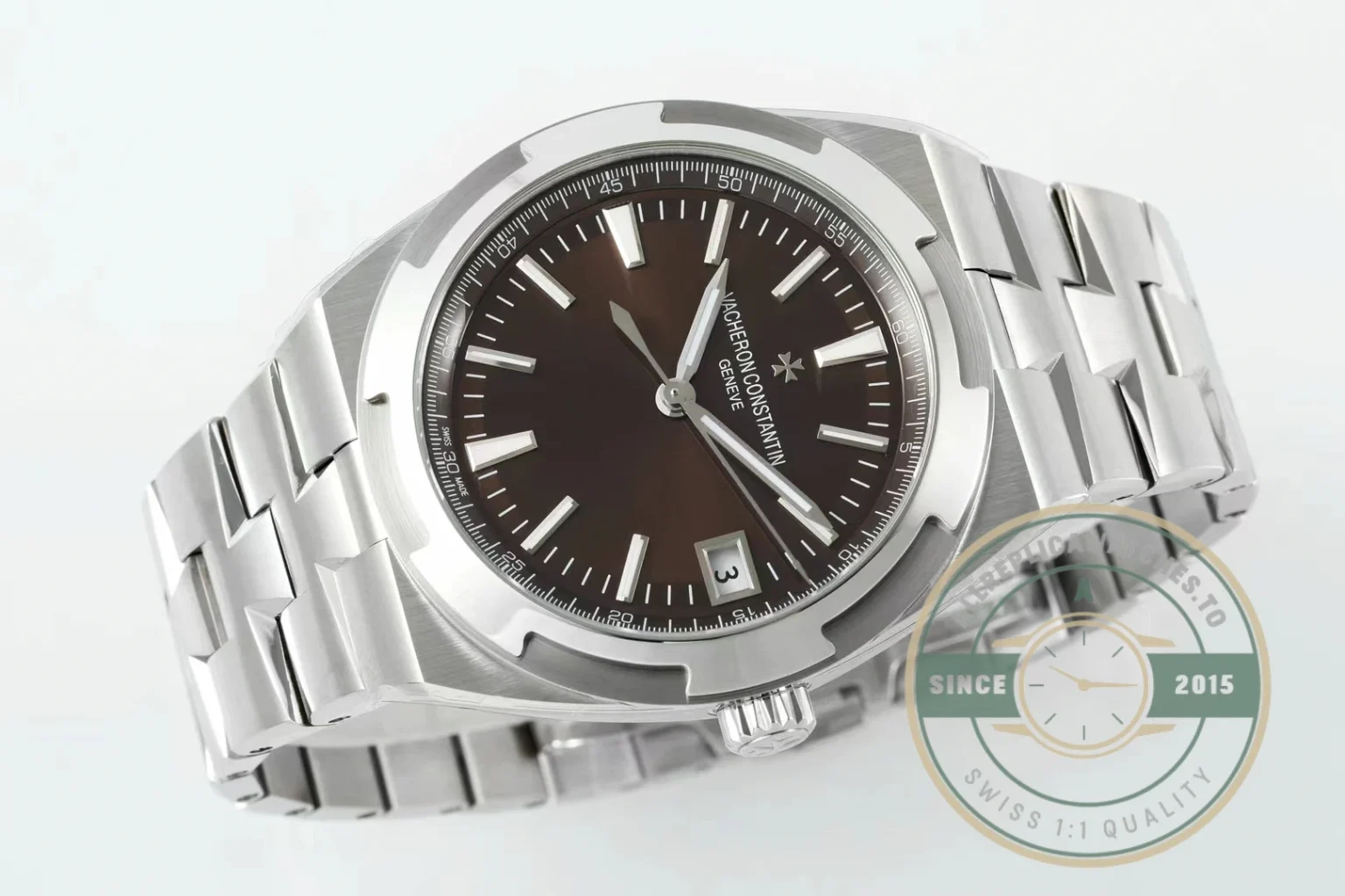 Replica Vacheron Constantin Overseas 4500V110A-B146 Brown Dial - Top-Tier Swiss Replica Watch