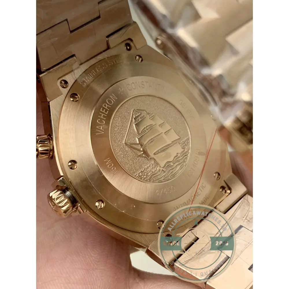 Replica Vacheron Constantin Overseas Dual Time 42mm 47450B01R-9404 White Dial - Swiss-Made Clone Watch
