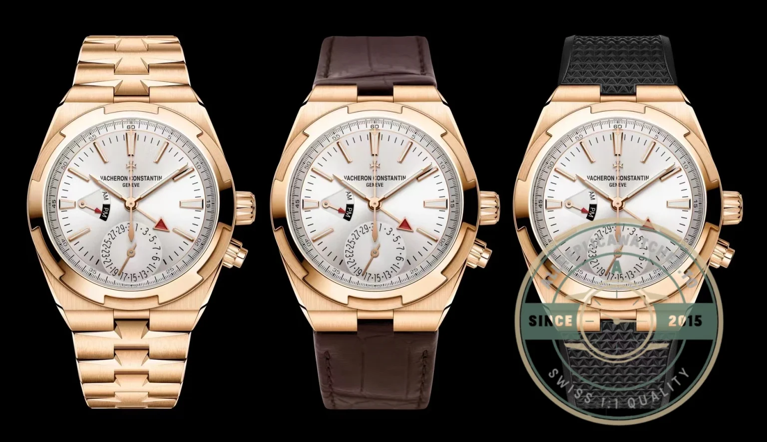 Replica Vacheron Constantin Overseas Rose Gold 7900V000R-B336 - Best Quality Replica Watch