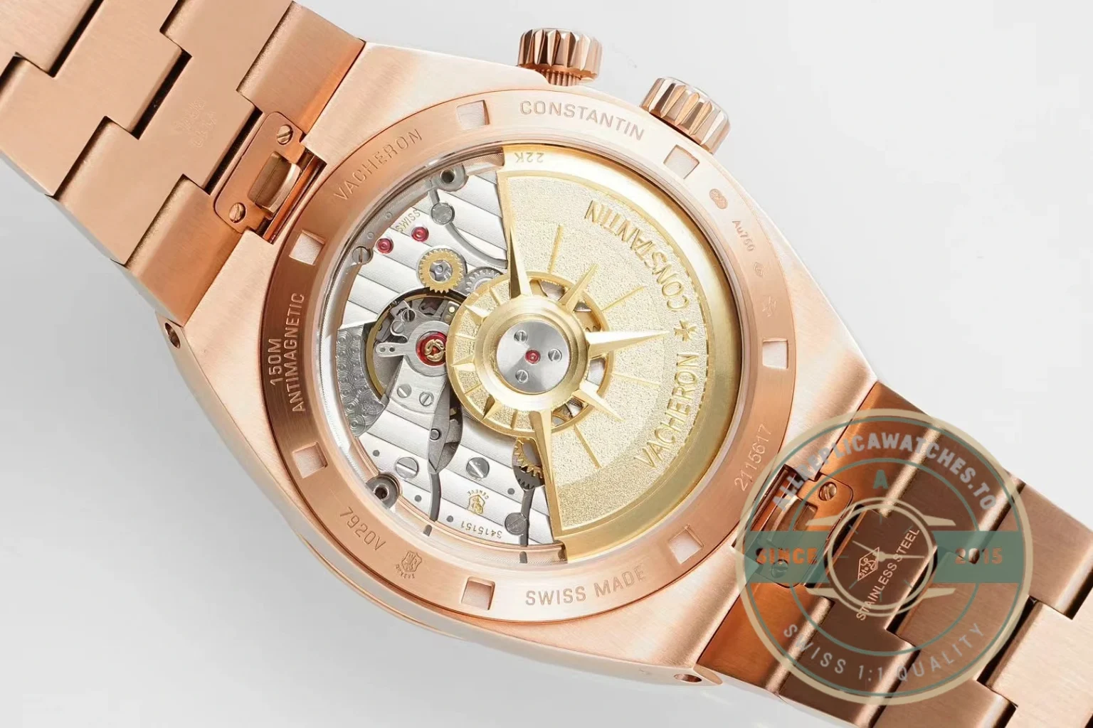 Replica Vacheron Constantin Overseas Rose Gold 7900V000R-B336 - Swiss-Made Clone Watch