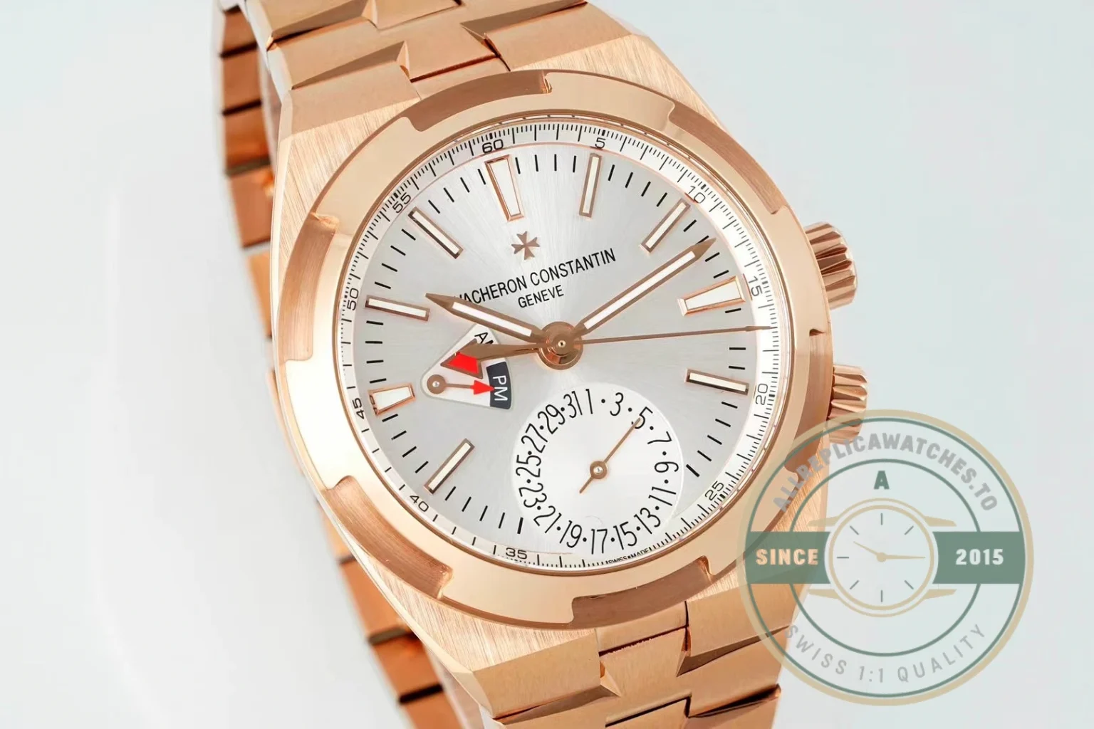 Replica Vacheron Constantin Overseas Rose Gold 7900V000R-B336 - Top-Tier Swiss Replica Watch