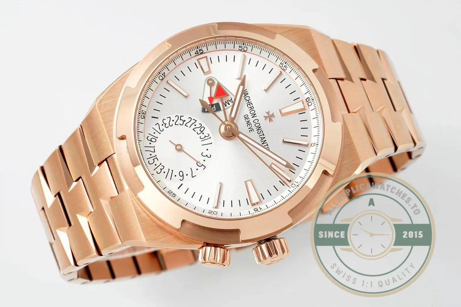 Replica Vacheron Constantin Overseas Rose Gold 7900V000R-B336 - 1:1 Swiss Replica Watch