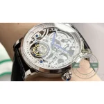 Super Clone Patek Philippe 5104P White Gold Skeleton Tourbillon - 1:1 Swiss Replica Watch
