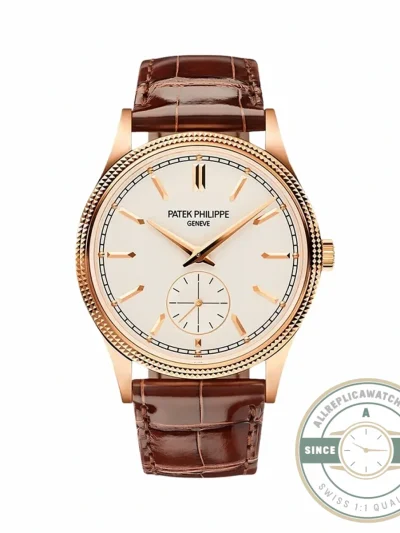 Superclone Calatrava Patek 6119R-001 Rose Gold 39mm Dial - Factory Super Clone Watch