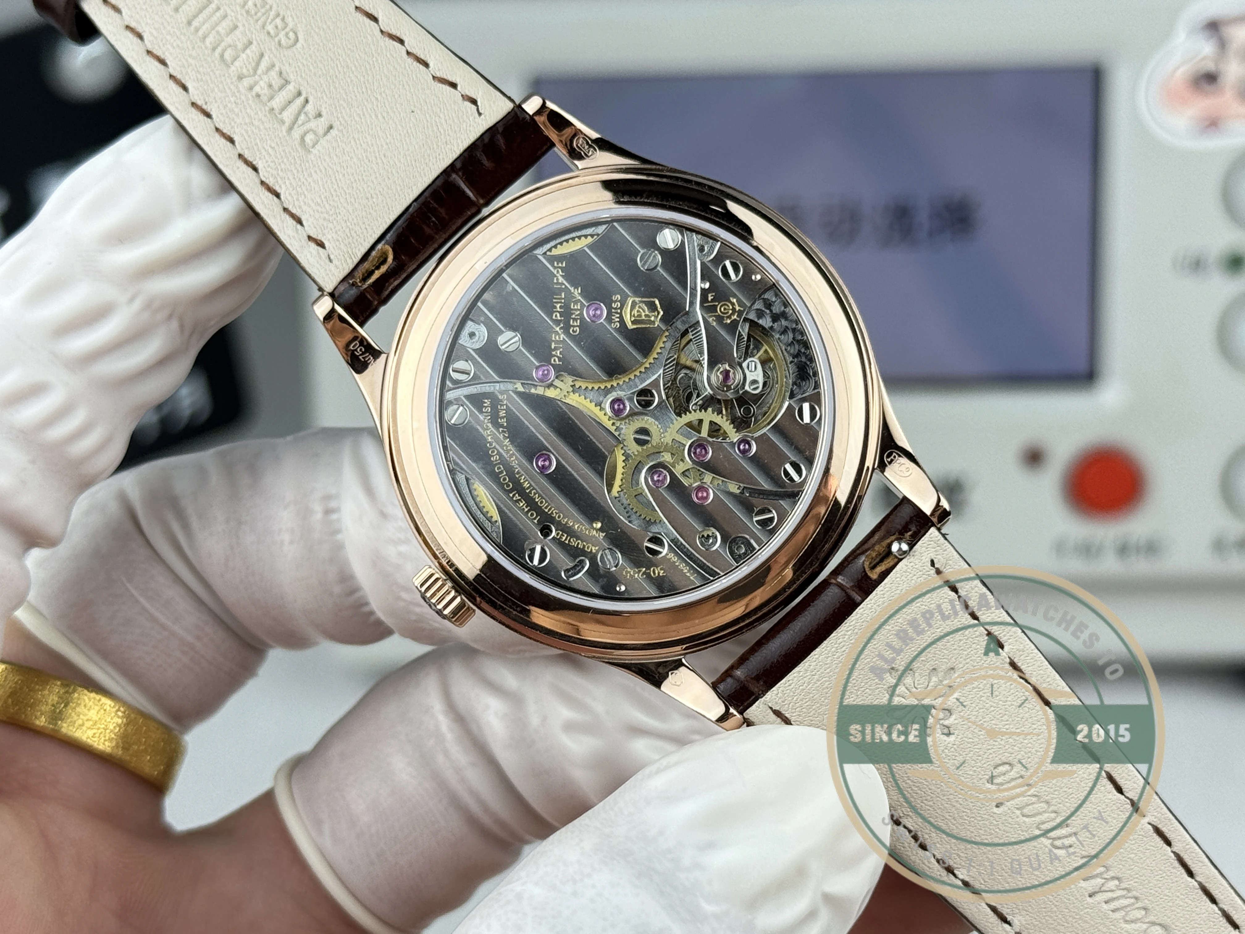 Superclone Calatrava Patek 6119R-001 Rose Gold 39mm Dial - Factory Super Clone Watch