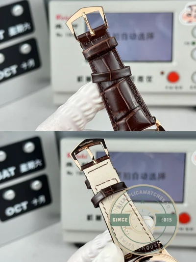 Superclone Calatrava Patek 6119R-001 Rose Gold 39mm Dial - Budget Luxury Replica Watch