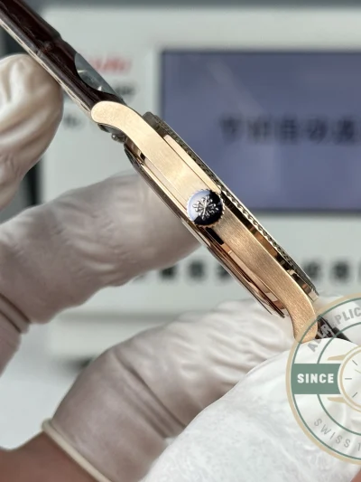 Superclone Calatrava Patek 6119R-001 Rose Gold 39mm Dial - Swiss Movement Replica Watch