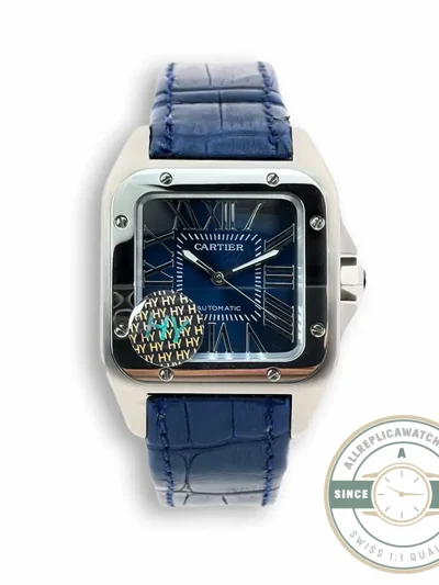 Superclone Cartier Santos De Cartier WSSA0030 Blue Dial - Top-Tier Swiss Replica Watch