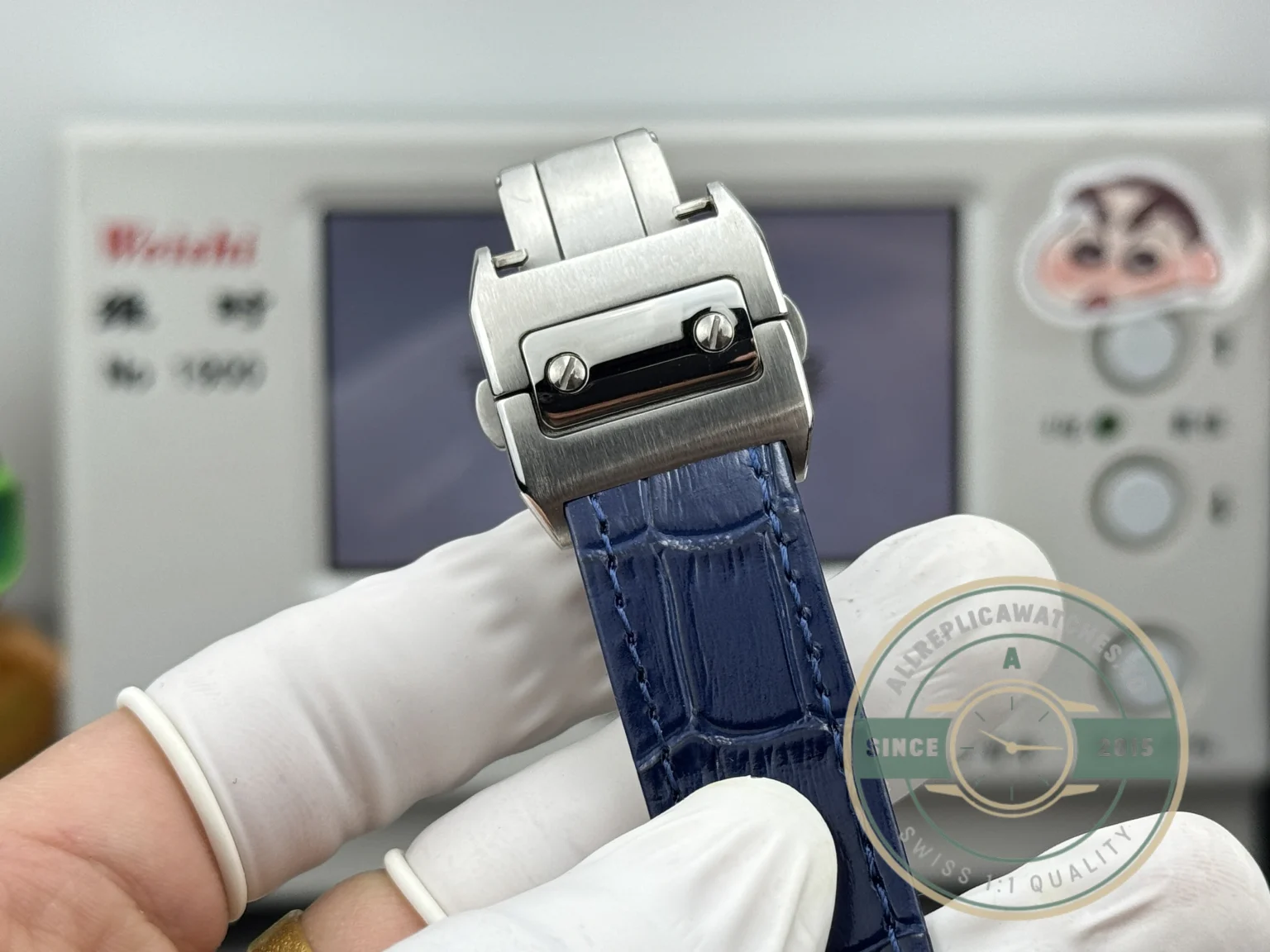 Superclone Cartier Santos De Cartier WSSA0030 Blue Dial - Premium Super Clone Watch